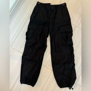 TNA cargo pants.  Black, size 6.